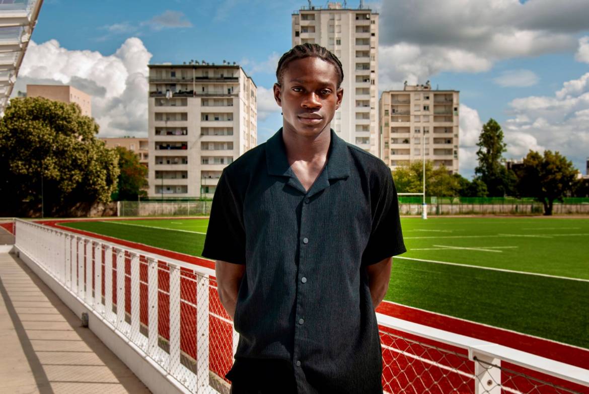 Prince Folikoe, de Villeurbanne à champion de France U20 de saut en longueur.